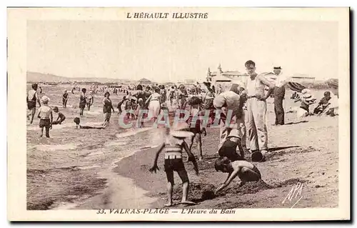 Cartes postales Valras Plage L&#39heure du bain