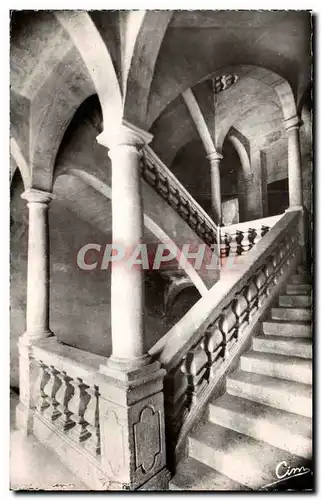 Moderne Karte Pezenas Escalier de l&#39hotel Malibran