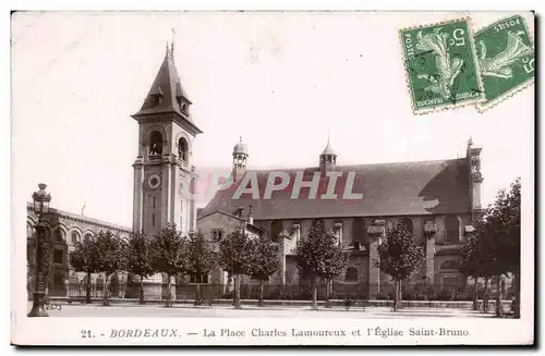 Bordeaux - L&#39Eglise Saint Bruno - Ansichtskarte AK