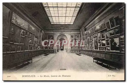 Bordeaux - Le Musee - Galerie des Peintures - Cartes postales