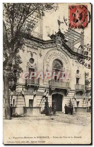 Bordeaux - Exposition maritime Palais des Vins de la Gironde - Cartes postales