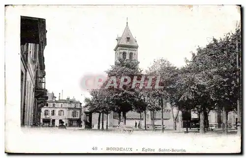 Bordeaux - Eglise Saint Seurin - Cartes postales