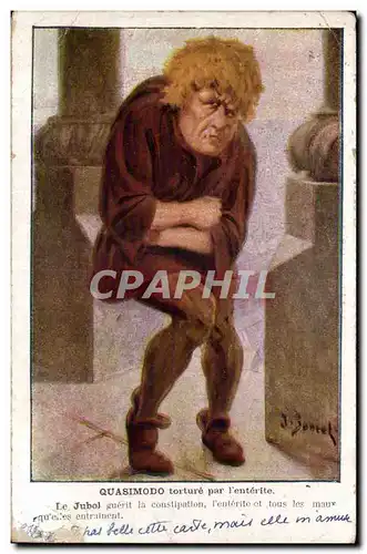 Cartes postales Fantaisie Quasimodo torture pour l&#39eternite