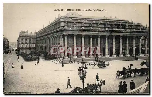 Bordeaux - Le Grand Theatre - Cartes postales