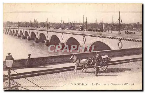 Bordeaux - Le Pont sur la Garonne - Cartes postales