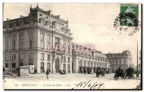 Bordeaux - La Gare du Midi - Cartes postales