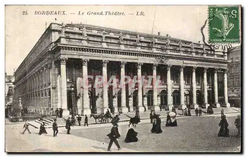 Bordeaux - Le Grand Theatre - Cartes postales