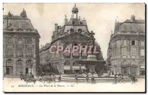 Bordeaux - La Place de la Bourse - Cartes postales