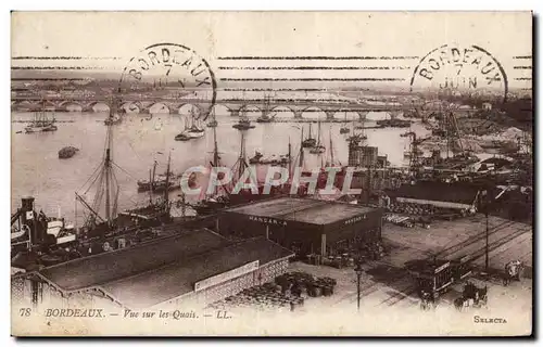 Bordeaux - Vue sur les Quais - Cartes postales