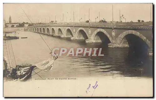 Cartes postales Bordeaux Pont de pierre bastide