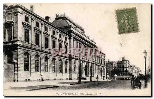 Cartes postales Bordeaux Universite