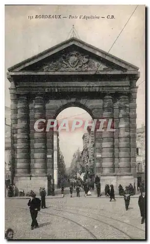 Cartes postales Bordeaux Porte d'Aquitaine