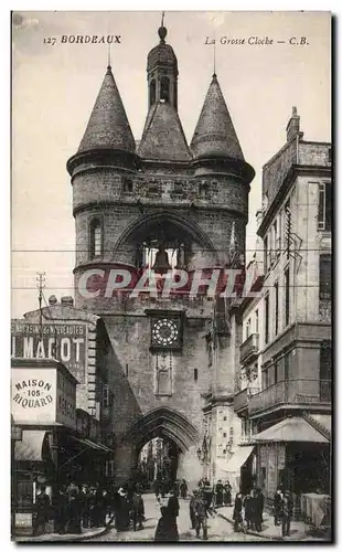 Cartes postales Bordeaux La grosse cloche