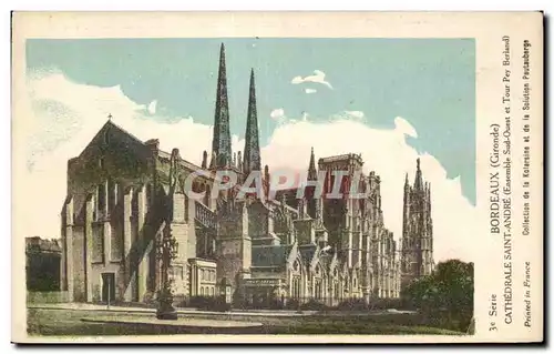 Cartes postales Bordeaux Cathedrale Saint Andre