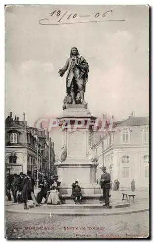 Bordeaux - Statue de Tourny - Cartes postales