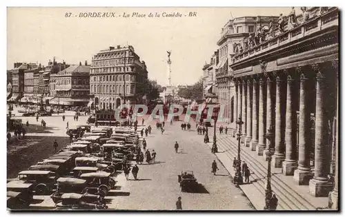 Bordeaux - La Place de la Comedie - Cartes postales