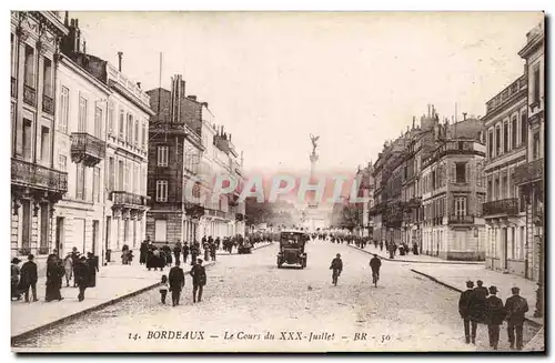 Bordeaux - Les Cours XXX Juillet - Cartes postales