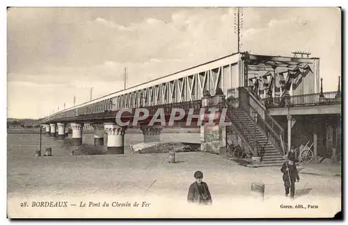 Bordeaux - Le Pont de Chemin de Fer - Cartes postales