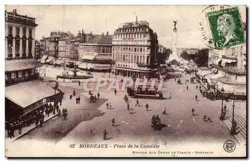 Bordeaux - Place de la Comedie - Cartes postales