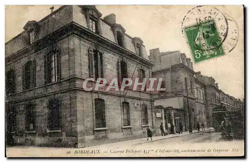 Bordeaux - Caserne Pelleport 37 d'Infanterie - Cartes postales