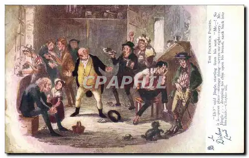 Humour - Illustration - England - Angleterre - The Pickwick Papers - Cartes postales
