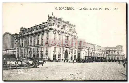 Bordeaux - La Gare du Midi - Cartes postales