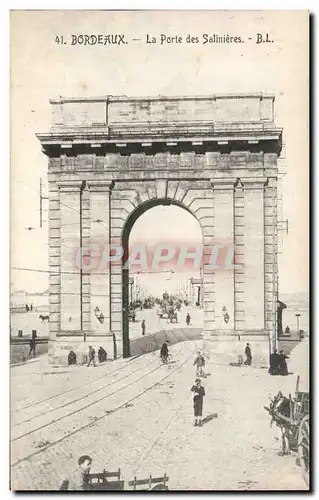 Bordeaux - La Porte des Salinieres - Cartes postales