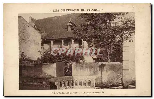 Nerac - Chateau de Henri IV - Cartes postales