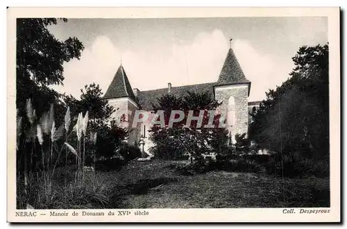 Nerac - Manoir de Douazan - Cartes postales
