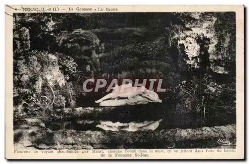 Nerac - La Garonne - La Grotte - Cartes postales