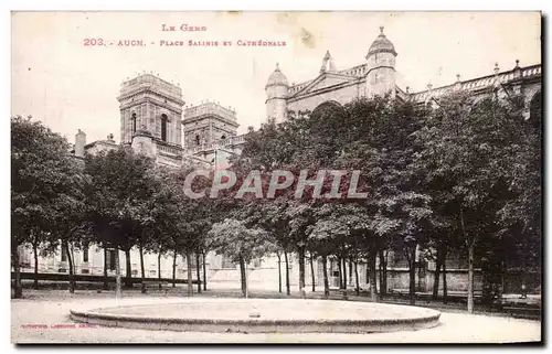 Auch - Place Salinis et Cathedrale - Ansichtskarte AK