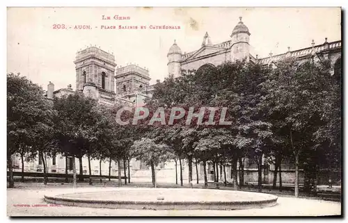 Auch - Place Salinis et Cathedrale - Cartes postales