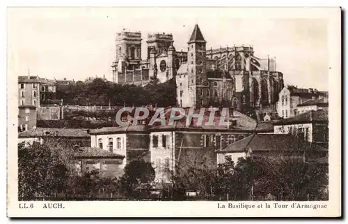 Auch - La Basilique et la Tour d&#39Armagnac - Ansichtskarte AK