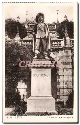 Auch - La Statue de D&#39Artagnan - Cartes postales