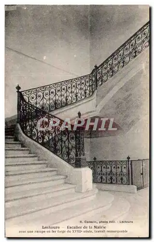Lectoure - Escalier de la Mairie - Cartes postales