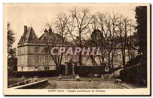 Aveny - Facade du Chateau - Ansichtskarte AK