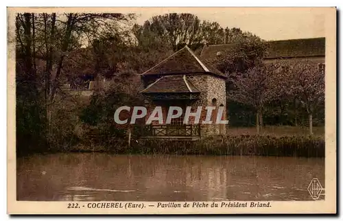 Cocherel - Pavillon de Peche du President Briand - Cartes postales