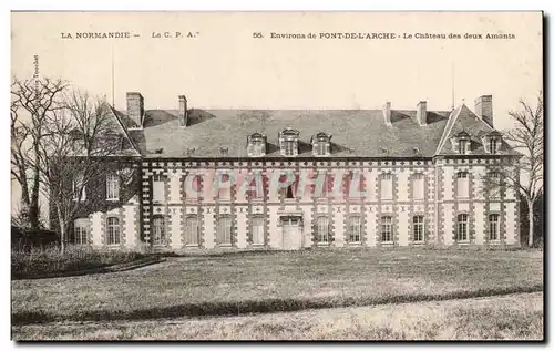 Pont de l'Arche - Chateau des Deux Amants - Cartes postales