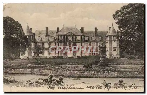 Serquigny - Le Chateau - Ansichtskarte AK