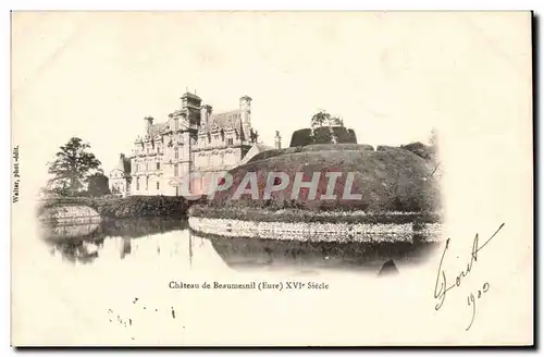Beaumesnil - Le Chateau - Cartes postales
