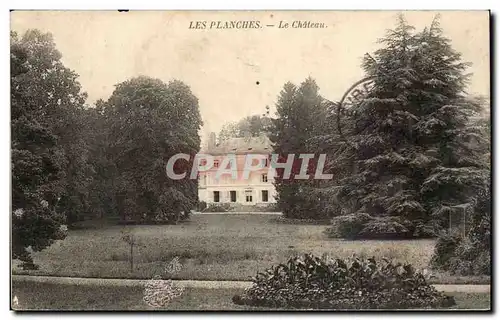 Les Planches -Le Chateau - Cartes postales