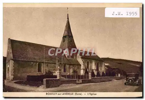 Romilly sur Andelle - L&#39Eglise - Ansichtskarte AK