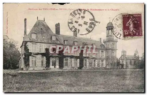 Thillieres en Venin - La Chapelle Chateau de Boisdenemetz - Ansichtskarte AK