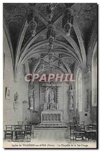 Thillieres sur Avre - La Chapelle - Ansichtskarte AK