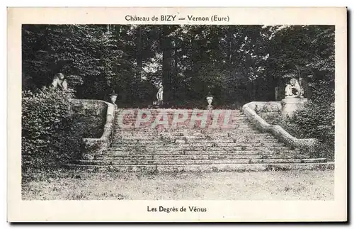 Vernon - Chateau de Bizy -Les Degres de Venus - Cartes postales