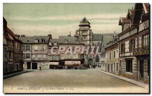 Pont L&#39Eveque - La Place Dubois - Cartes postales