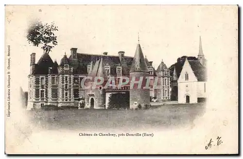 Chateau de Chambray - pres Damville - Ansichtskarte AK