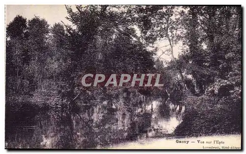 Gasny - Vue sur L'Epte Cartes postales