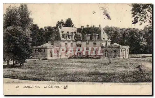 Acquigny - Le Chateau Ansichtskarte AK