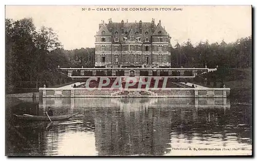 Chateau de Conde sur Iton - Ansichtskarte AK